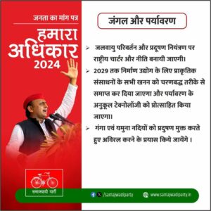 Samajwadi Party Manifesto 2024 